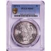 Image 1 : 1879-S $1 Morgan Silver Dollar Coin PCGS MS65 Nice Toning