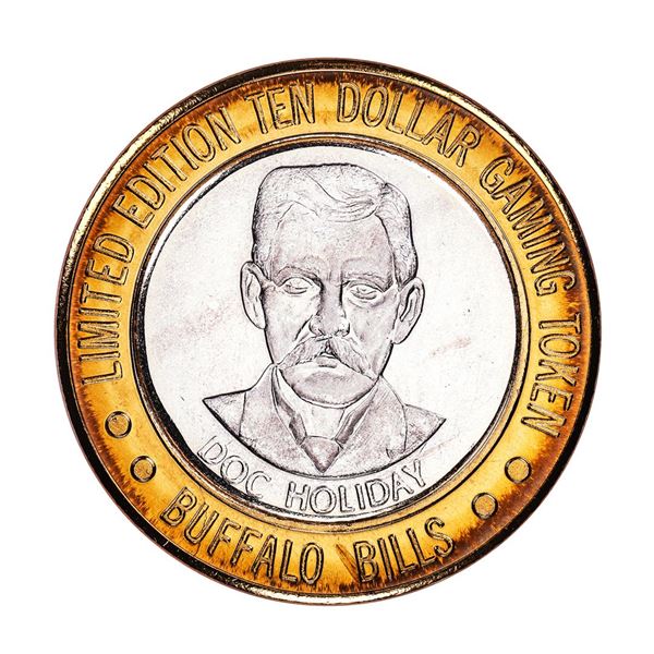 .999 Silver Buffalo Bills Resort & Casino Jean, NV $10 Limited Edition Gaming Token