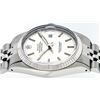 Image 8 : Rolex Mens Stainless Steel Silver Index Oyster Perpetual Datejust Wristwatch