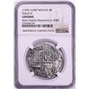Image 1 : Spice Islands Shipwreck (1570-30)P Bolivia 8 Reales Philip IV Silver Coin NGC Genuine