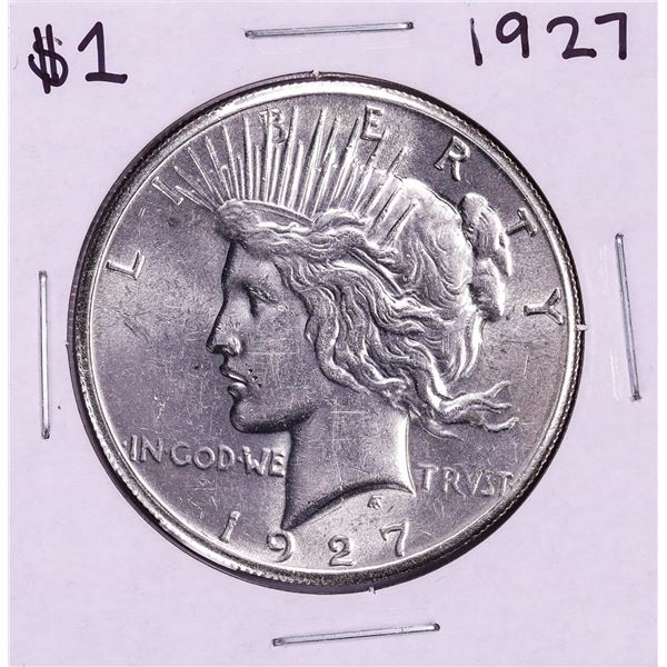 1927 $1 Peace Silver Dollar Coin