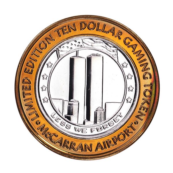 .999 Silver McCarran International Airport Las Vegas, NV $10 Limited Gaming Token