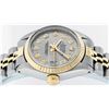Image 4 : Rolex Ladies Two Tone Slate Grey Diamond Datejust Wristwatch