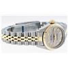 Image 7 : Rolex Ladies Two Tone Slate Grey Diamond Datejust Wristwatch
