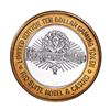 Image 1 : .999 Silver Rio Suite Hotel & Casino Las Vegas $10 Casino Limited Edition Gaming Token
