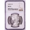Image 1 : 1878-S $1 Morgan Silver Dollar Coin NGC MS63