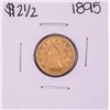 Image 1 : 1895 $2 1/2 Liberty Head Quarter Eagle Gold Coin