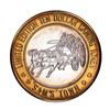 Image 1 : .999 Silver Sam's Town Las Vegas, Nevada $10 Limited Edition Casino Gaming Token