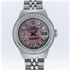 Image 2 : Rolex Ladies Stainless Steel MOP Diamond Oyster Perpetual Datejust Wristwatch