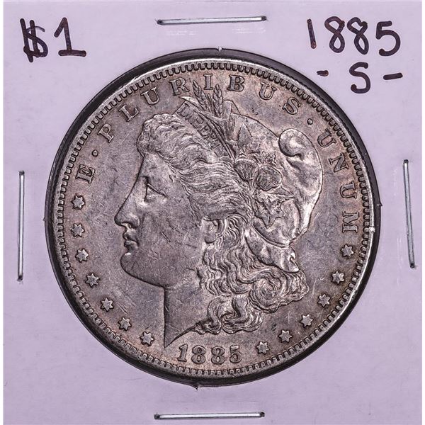 1885-S $1 Morgan Silver Dollar Coin