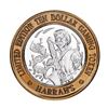 Image 1 : .999 Fine Silver Harrah's Casino Las Vegas, Nevada $10 Limited Edition Gaming Token