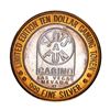 Image 2 : .999 Silver Slots A Fun Casino Las Vegas, NV $10 Limited Edition Casino Gaming Token