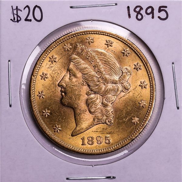 1895 $20 Liberty Head Double Eagle Gold Coin