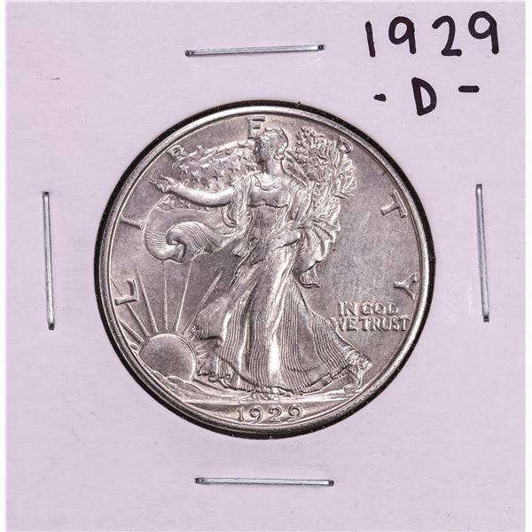 1929-D Walking Liberty Half Dollar Coin
