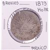 Image 1 : 1873 Ho PR Mexico 8 Reales Silver Coin