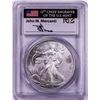Image 1 : 2013 $1 American Silver Eagle Coin PCGS MS69 First Strike Mercanti Signature