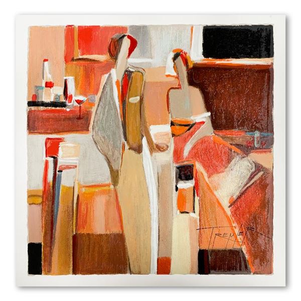 Yuri Tremler Limited Edition Serigraph On Paper