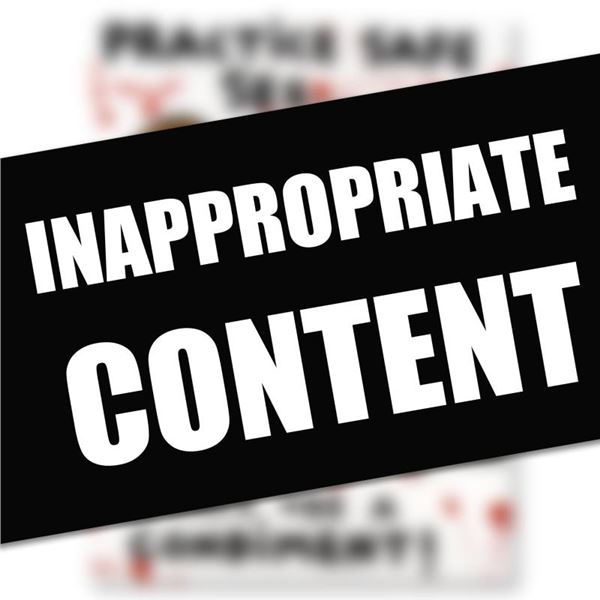 Todd Goldman "Safe Sex" Original Acrylic Painting On Canvas