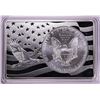 Image 2 : 1996 $1 American Silver Eagle Coin & 2oz Silver Bar Set