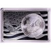 Image 2 : 1996 $1 American Silver Eagle Coin & 2oz Silver Bar Set