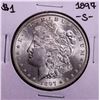 Image 1 : 1897-S $1 Morgan Silver Dollar Coin