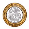 Image 2 : .999 Silver Buffalo Bills Resort & Casino Primm, NV $10 Limited Edition Gaming Token