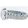 Image 6 : Rolex Ladies Stainless Steel MOP Diamond & Sapphire Datejust Wristwatch