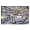 Image 1 : Robert Finale "Christmas Snow" Limited Edition Giclee On Canvas