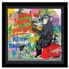 Image 1 : Mr Brainwash Original "Everyday Life" Original Mixed Media On Paper