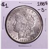 Image 1 : 1887-S $1 Morgan Silver Dollar Coin