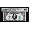 Image 1 : 1950 $10 Federal Reserve Note St. Louis Fr.2010-HW PMG Choice Uncirculated 64EPQ