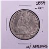 Image 1 : 1854-O w/Arrows Seated Liberty Half Dollar Coin