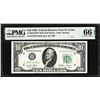 Image 1 : 1950 $10 Federal Reserve Note St. Louis Fr.2010-HW Wide PMG Gem Uncirculated 66EPQ