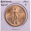 Image 1 : 1911-S $20 St. Gaudens Double Eagle Gold Coin