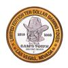 Image 1 : .999 Silver Sam's Town Las Vegas, Nevada $10 Limited Edition Casino Gaming Token