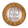 Image 2 : .999 Silver Slots A Fun Casino Las Vegas, NV $10 Limited Edition Casino Gaming Token