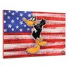 Image 2 : Looney Tunes "Patriotic Series: Daffy Duck" Limited Edition Giclee On Canvas