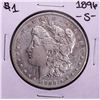 Image 1 : 1896-S $1 Morgan Silver Dollar Coin
