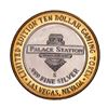 Image 2 : .999 Silver Palace Station Hotel and Casino $10 Casino Limited Edition Gaming Token