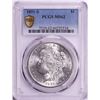 Image 1 : 1891-S $1 Morgan Silver Dollar Coin PCGS MS62