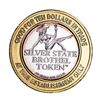 Image 2 : .999 Silver Black Pearl Gentleman's Club Nevada $10 Limited Edition Gaming Token