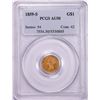 1859-S $1 Indian Princess Head Gold Dollar Coin PCGS AU50