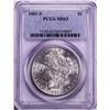 Image 1 : 1881-S $1 Morgan Silver Dollar Coin PCGS MS63