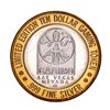 Image 2 : .999 Silver Slots A Fun Casino Las Vegas, NV $10 Limited Edition Casino Gaming Token