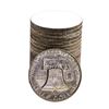 Image 2 : Roll of (20) Brilliant Uncirculated 1957-D Franklin Half Dollar Coins
