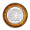 Image 2 : .999 Silver McCarran International Airport Las Vegas, NV $10 Limited Gaming Token