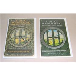 (2) Early IHC Almanacs--1911 & 1913