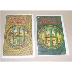 (2) IH Almanacs--1917 & 1918