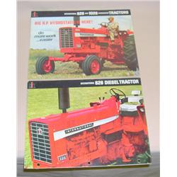 (2) IH Tractor Brochrues--826 Diesel & 826/1026 Hydro