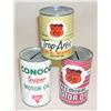 Image 1 : (3) Oil Can Banks--Phillips 66 & Conoco